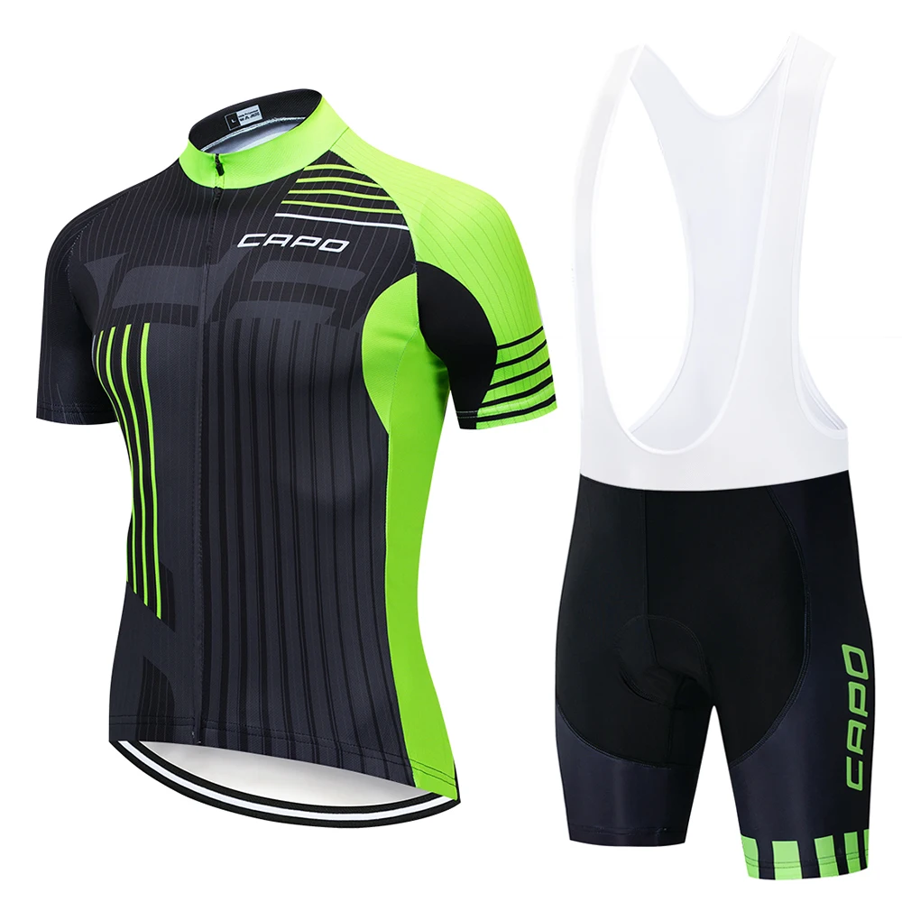 Бренд Pro Team CAPO велосипедная Джерси Ropa Ciclismo быстросохнущая Спортивная Джерси Одежда для велоспорта