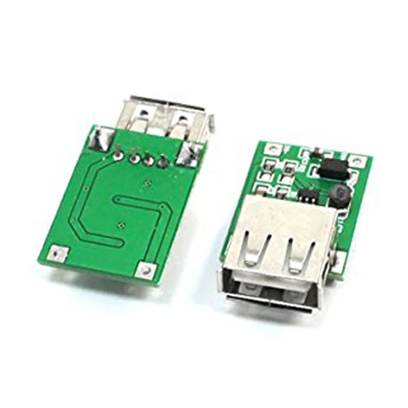 HOT-5pcs 0,9 в до 5 В Converter конвертер USB повышающий Boost модуль 600ma зеленый+ серебристый и 10 шт. мини USB Поворот Dip интерфейс сиденье 5 В