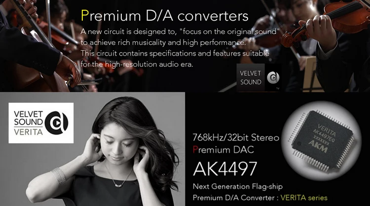 Zishan DSD AK4497EQ Professional Lossless Music
