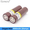 Batterie d'origine Turmera 18650 hg2 3000 mah batterie 20a cigarette électronique mod batterie pour outils de batterie tournevis ► Photo 2/5
