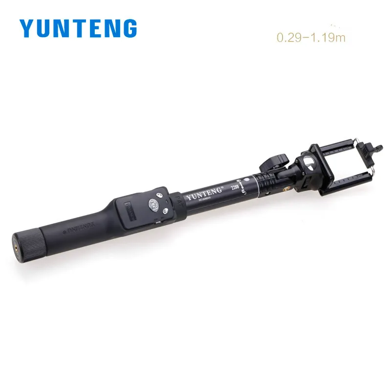 Новый YUNTENG 2288 Беспроводной Bluetooth Remote Выдвижная палка для селфи монопод телефон
