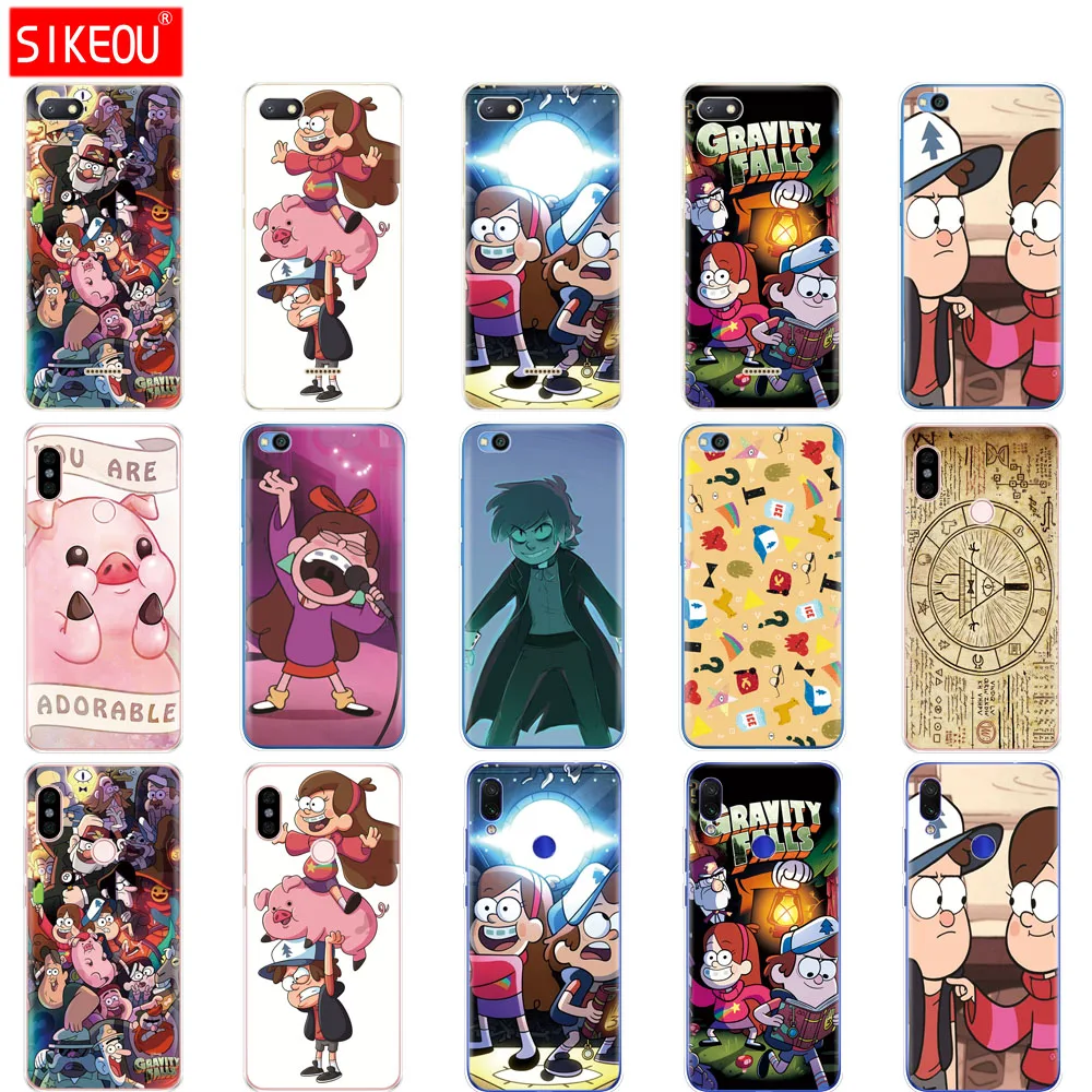 

case for redmi 6a 6 pro case cover for xiaomi redmi note 7 6 pro redmi go case for xiaomi mi 9 SE Gravity Falls Comic Con poster