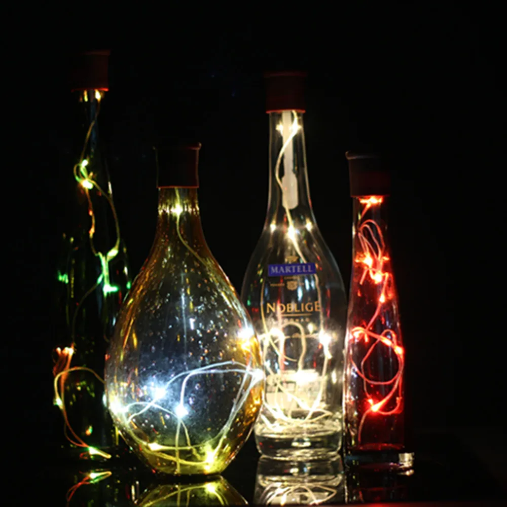 2017 Новый Стиль Мягкого Силикона Крышка От Бутылки Огни Винная Пробка Lights для
