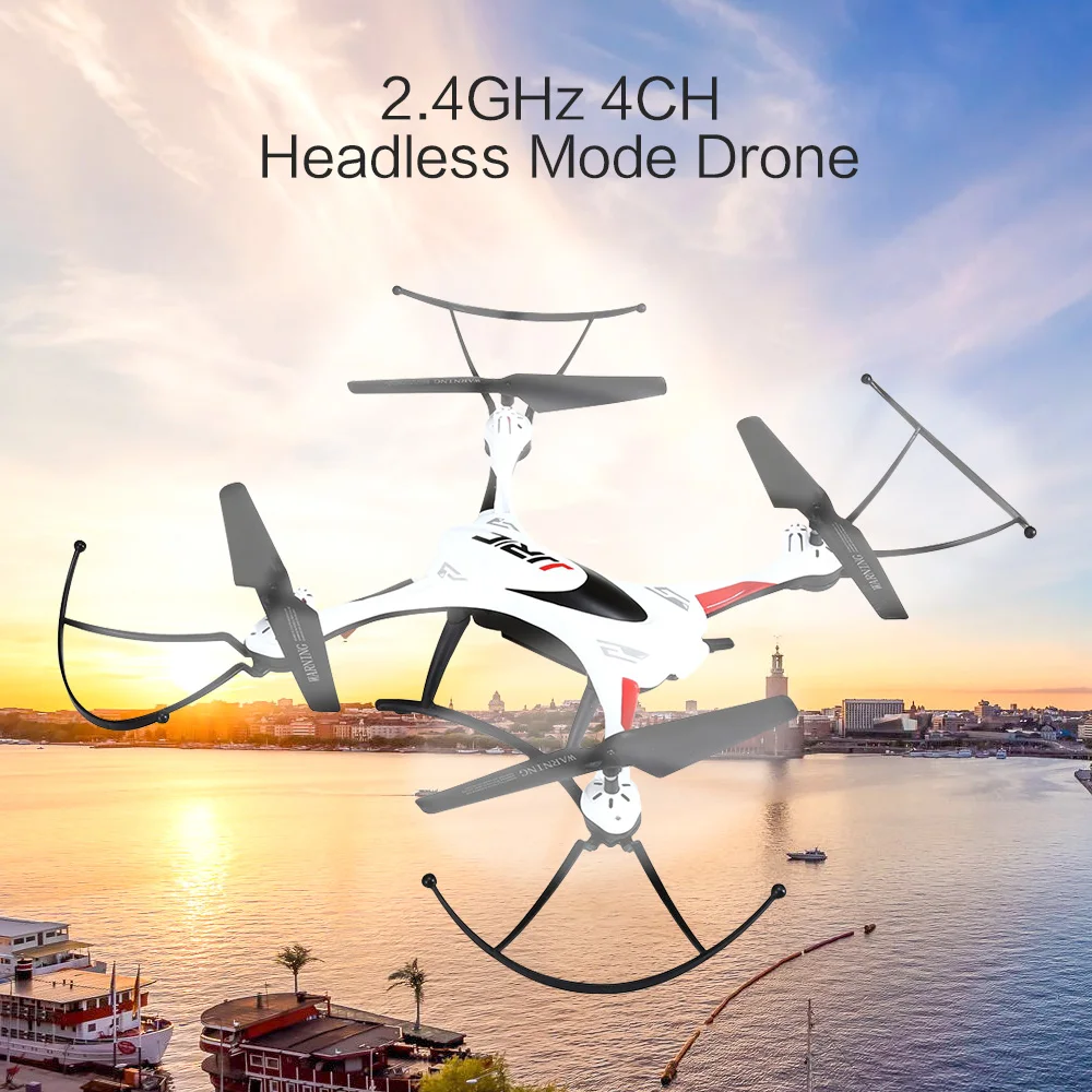 

Brand New RC Quadcopter 2.4GHz 4CH Headless Mode Drone Dron One Key Return Feature Waterproof Drones 3D rollover Fly Helicopter