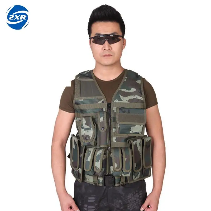 Military Tactical Vest Body Molle Hunting Vest CS Outdoor Men's Vest ...