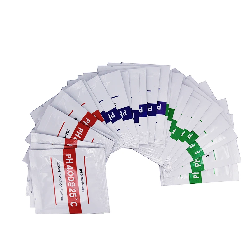 3pcs 4.00/4.01 6.86 נקודת 9.18 pepbuffer עבור בדיקת מד מד בדיקת פתרון כיול