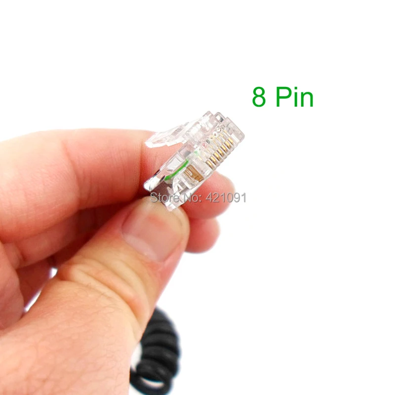 8 Pin RJ-45 HM-133 микрофон для ICOM IC-2725E IC-208H IC-E208 IC-207H D-800H автомобиль мобильной радиосвязи Ручной микрофон