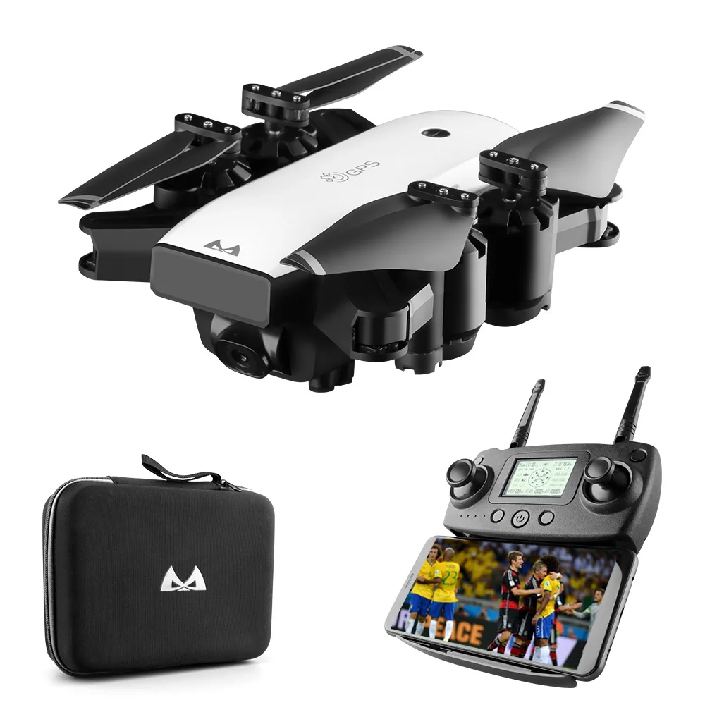 GPS Drone Smart Follow Quadcopter With Camera 1080P HD Wide Angle Lens Aerial Camera Drone 2.4G WIFI FPV Drone RC Helicopter Toy