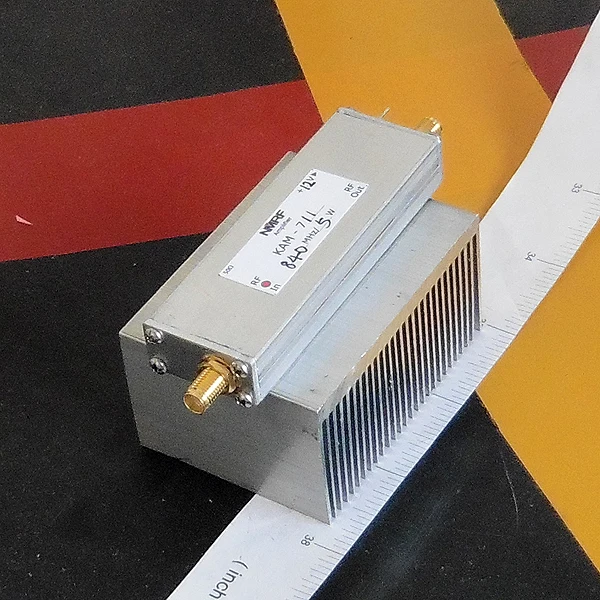 

Free shipping KAM-711 820~850MHz general RF amplifier power amplifier saturation output 5W