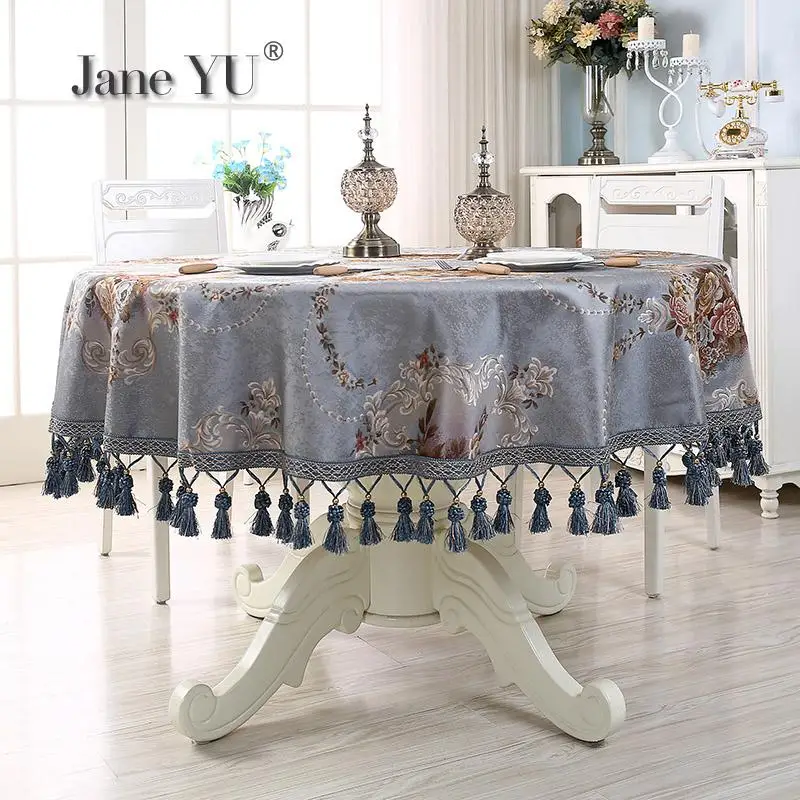JaneYU الفاخرة الراقية الشمال الشاي مستطيلة مائدة مستديرة غطاء الفن مفرش طاولة الأوروبية المنزلية مفرش طاولة JaneYU الفاخرة الراقية الشمال الشاي مستطيلة مائدة مستديرة غطاء الفن مفرش طاولة الأوروبية المنزلية مفرش طاولة