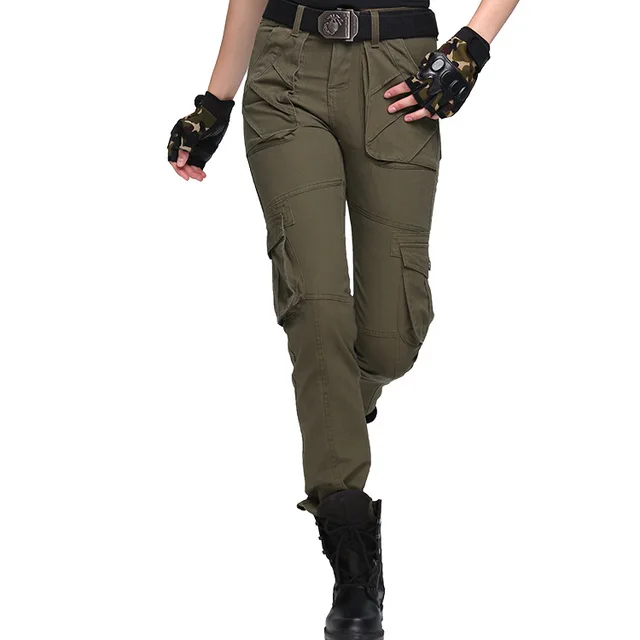 herfst casual vrouwen losse tactische broek militaire cargo broek