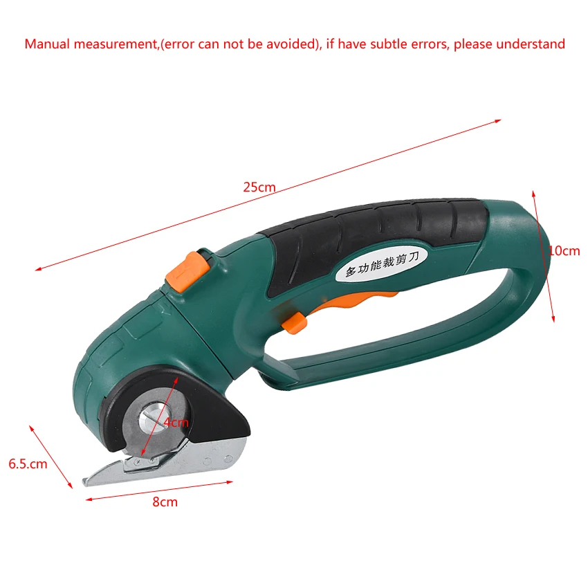 ET2806 перезаряжаемые многофункциональные ножницы для резки электрические ножницы ручной циркулярный нож для резки 1.3Ah 3,6 V 240 об/мин