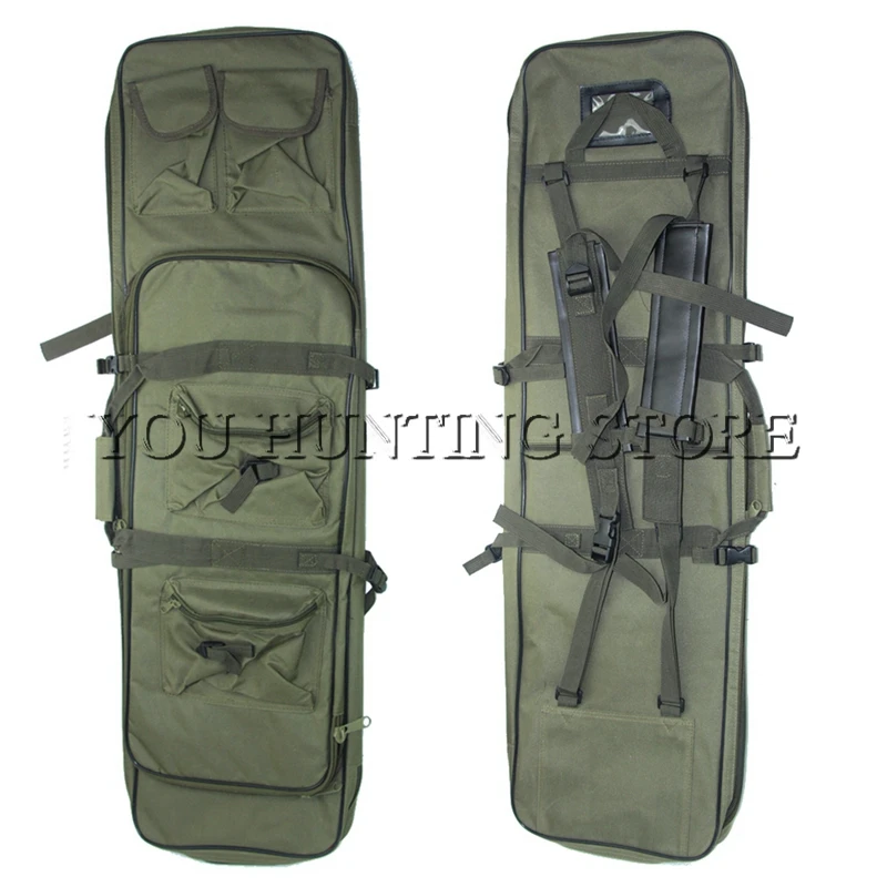 Tactical Hunting Rifle Cace 85cm 100cm 120cm Military Outdoor Double Nylon Bag Carbine Gun Cace Backpack Shooting Air Rifle Bags