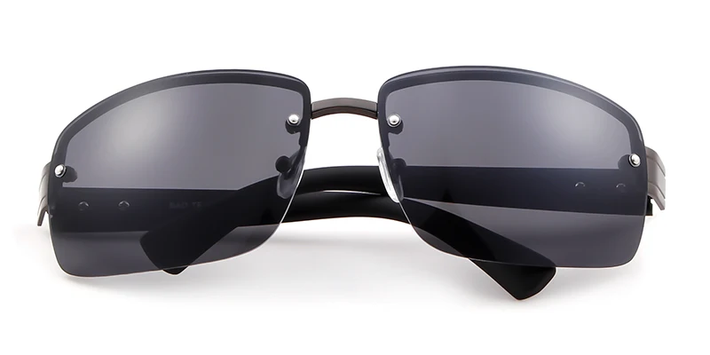 Градиентные солнцезащитные очки без оправы для мужчин, Ретро стиль, полуметаллическая оправа, новые модные женские очки, летние, для путешествий, незаменимые, UV400