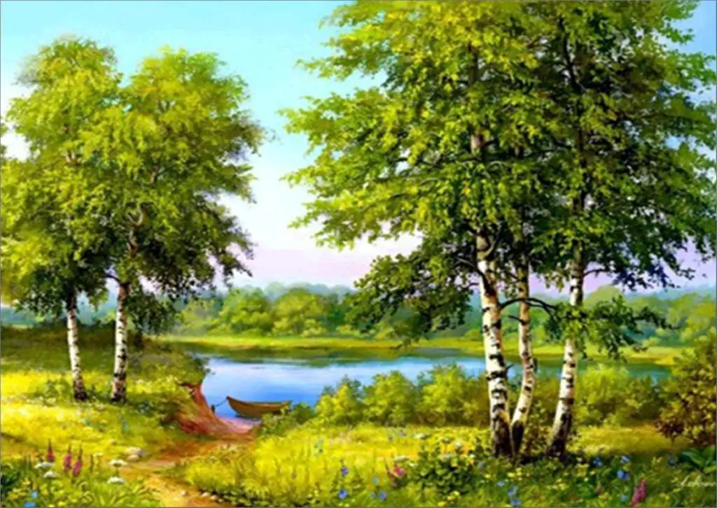 

5D DIY Diamond Painting Landscape woods Embroidery Patterns Cross Stitch Needlework diamond Rhinestone Wall stickers