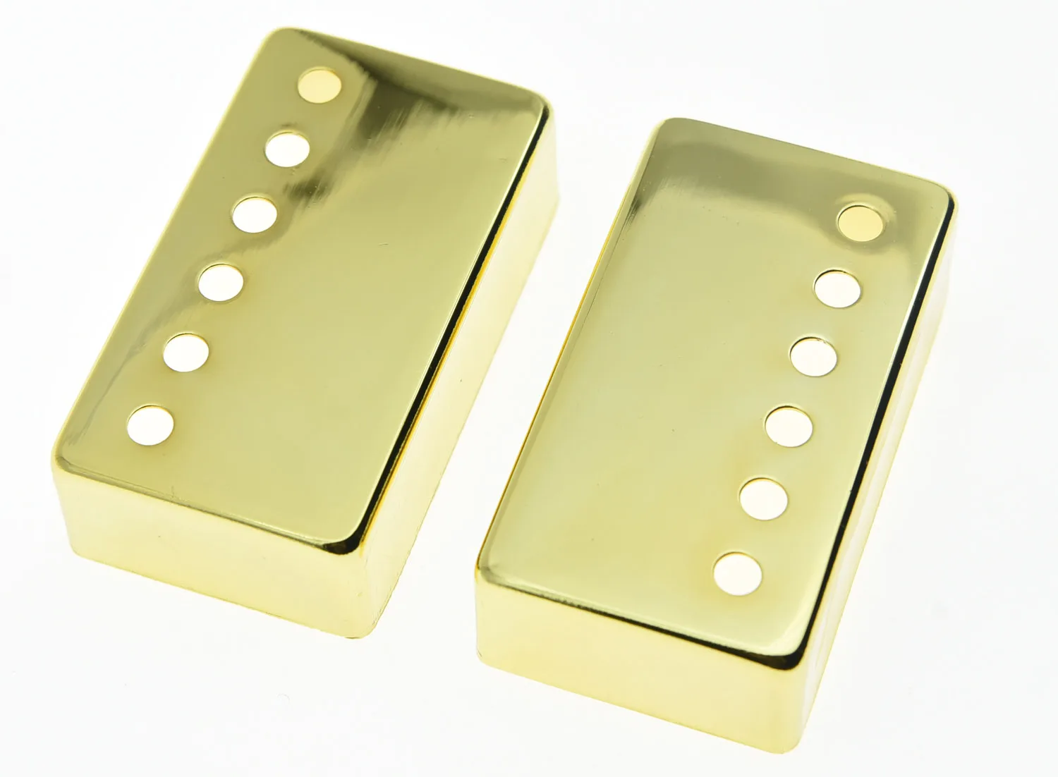 Kaish 2X Золото LP Humbucker Гитары пикап крышка 50and 52 полюс расстояние Чехлы для мангала для Les Paul