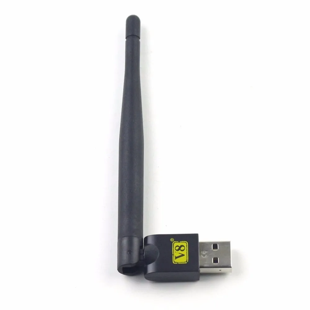 

[GENUINE] FREESAT V8 USB wifi with Antenna work for Freesat V7 V8 series digital satellite receivers and other FTA set top box