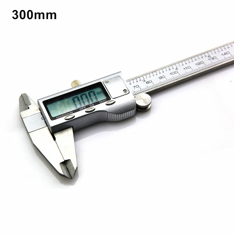 stainless steel digital caliper industrial grade 300mm vernier caliper