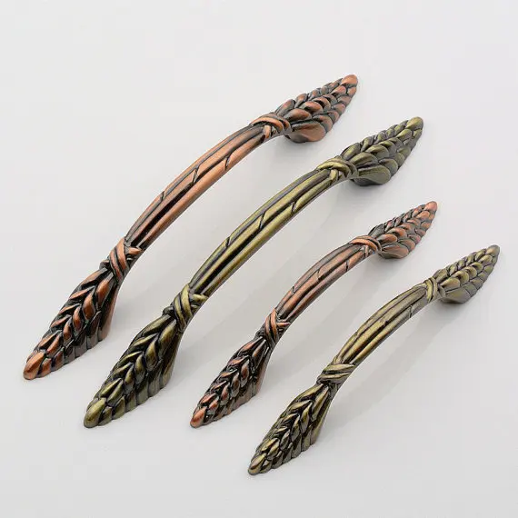 

Wheat ear Handles Furniture Hardware Drawer Handles Door Handles Vintage Drawer Pulls Handles Dresser Cabinet Pulls 64mm 96mm
