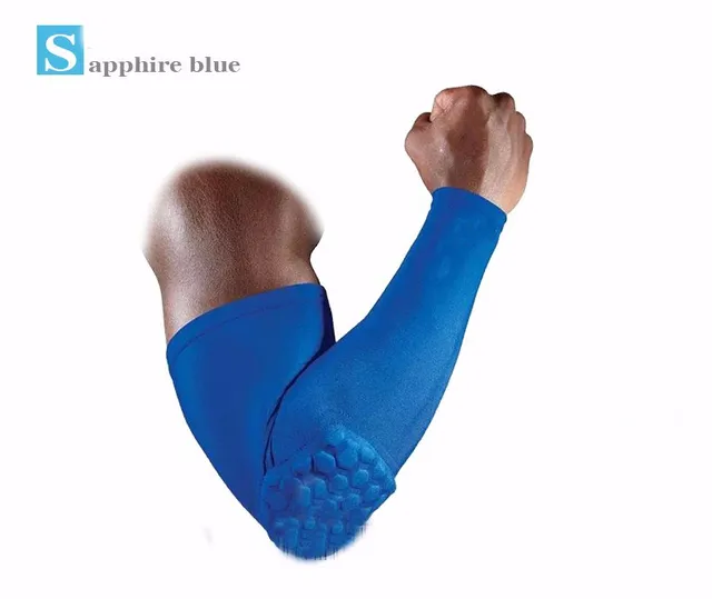1pc arm sleeve armband elbow support Basketball Arm Sleeve Breathable Football Safety Sport Elbow Pad brace protector_voghion.com