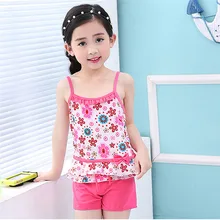YANGMAILE/От 1 до 3 лет для маленьких девочек, пляжная одежда, цветочный купальный костюм в полоску, штаны, набор бикини для девочек лет