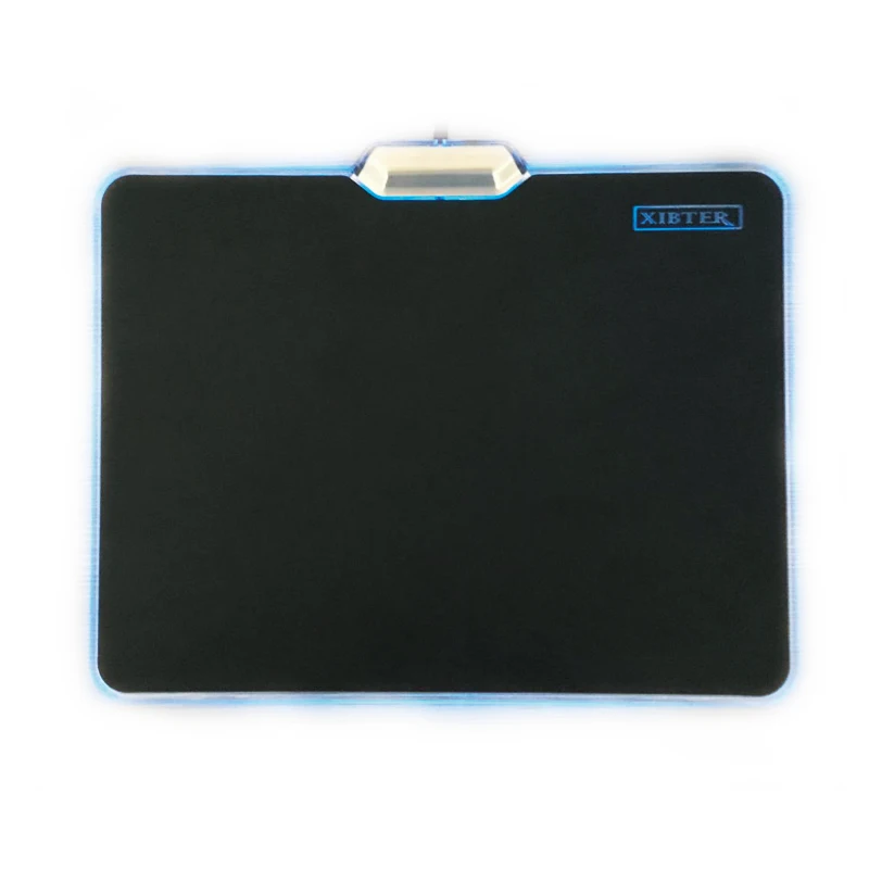 Black Matte Surface USB Mouse Pad Gamer Gaming Lighting Mousepad Support Custom Dota Mice Mat With
