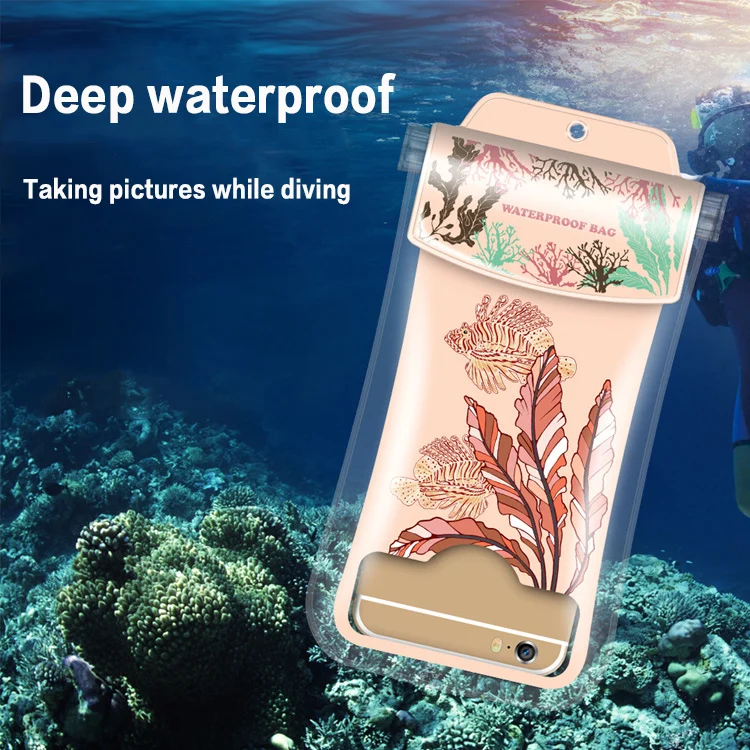 Водонепроницаемый чехол для телефона водонепроницаемый чехол для плавания спортивная сумка ПВХ водонепроницаемая камера для мобильного телефона пляжная сумка для воды