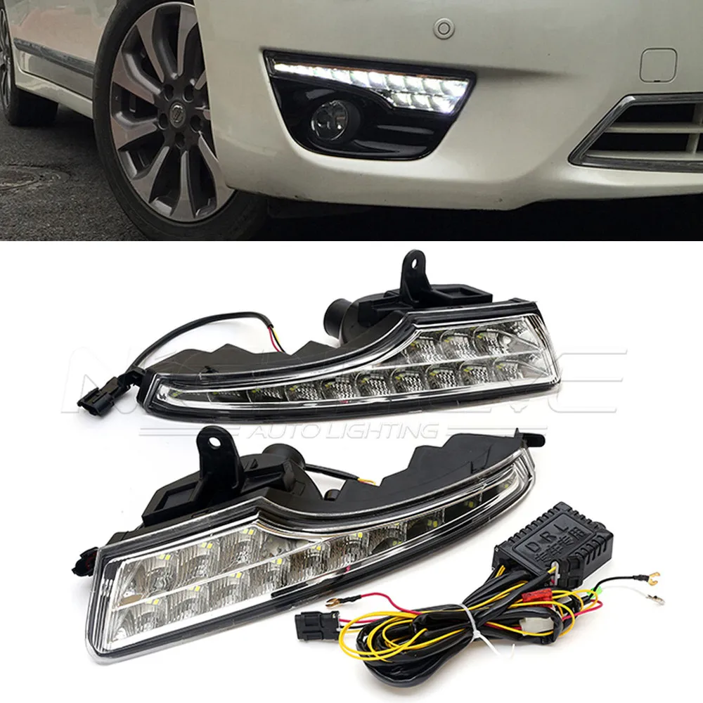 

For NISSAN TEANA 2013-2016 Car-special LED Daytime Running Light with Turn Light Function DRL D15