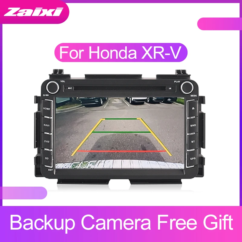 Clearance ZaiXi Android Car Multimedia player 2 Din WIFI GPS Navigation Autoradio For Honda XR-V XRV 2013~2019 GPS Radio FM Maps BT 2