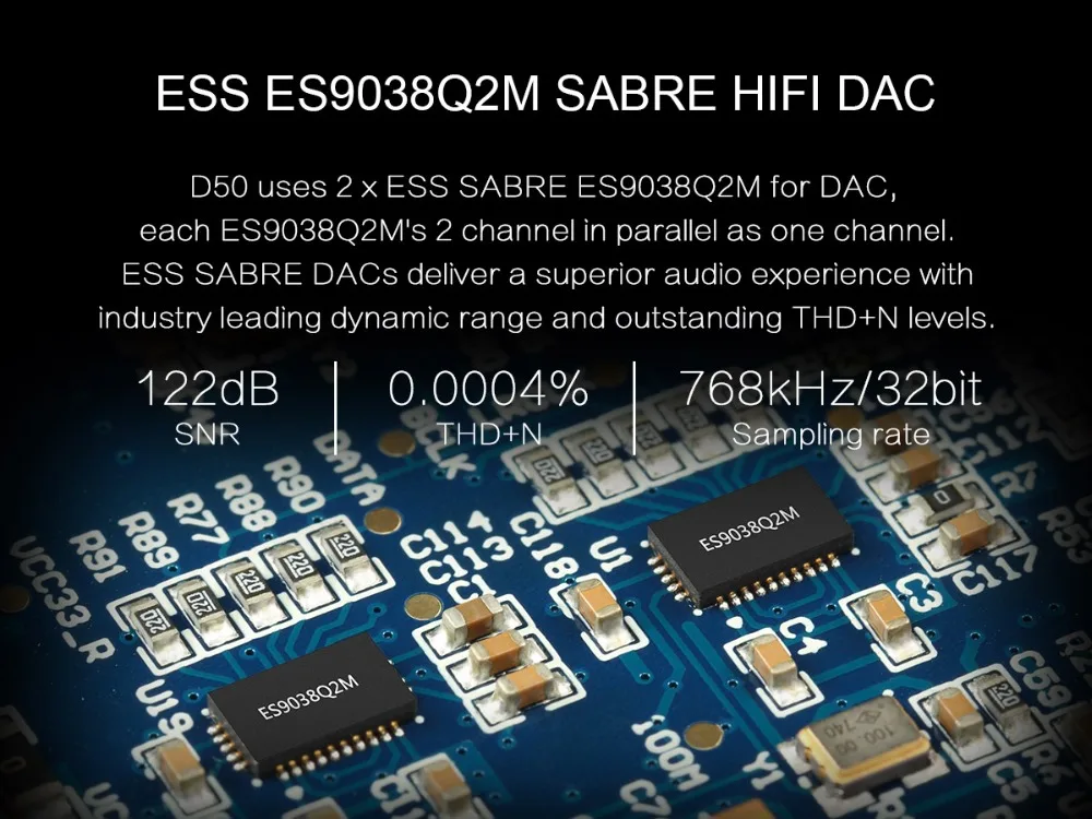 Топпинг D50 Мини HIFI аудио декодирование ES9038Q2M* 2 USB ЦАП XMOS XU208 DSD512 32 бит/768 кГц OPA1612 USB/OPT/коаксиальный вход