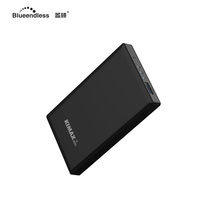 Blueendless Беспроводной удаленный Мобильный Usb жесткий диск Hdd 2,5 дюймов пластиковый внешний Usb жесткий диск ноутбук