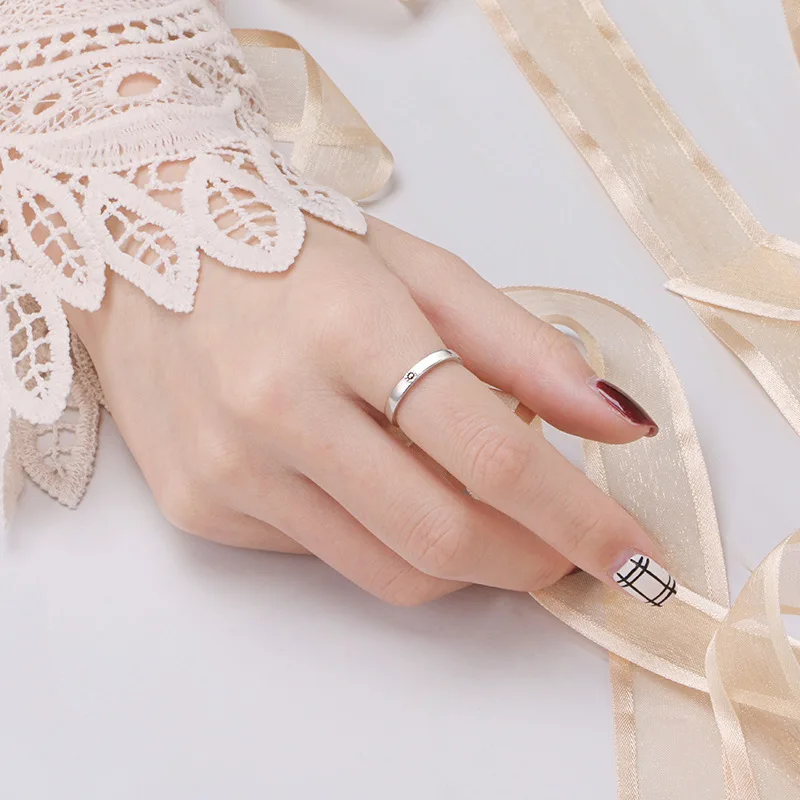 FENGLI, индивидуальные серебряные кольца на палец с Луной и звездой, романтическое женское кольцо для женщин, рождественский подарок, свадебные ювелирные изделия