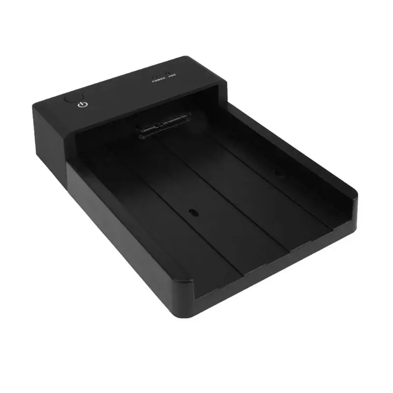 Black Usb 3,0 Мобильный жесткий диск коробка жесткий диск компьютера база для рабочего стола 2,5 дюймов 3,5 дюймов последовательный жесткий диск Hdd корпус ЕС вилка - Цвет: Black