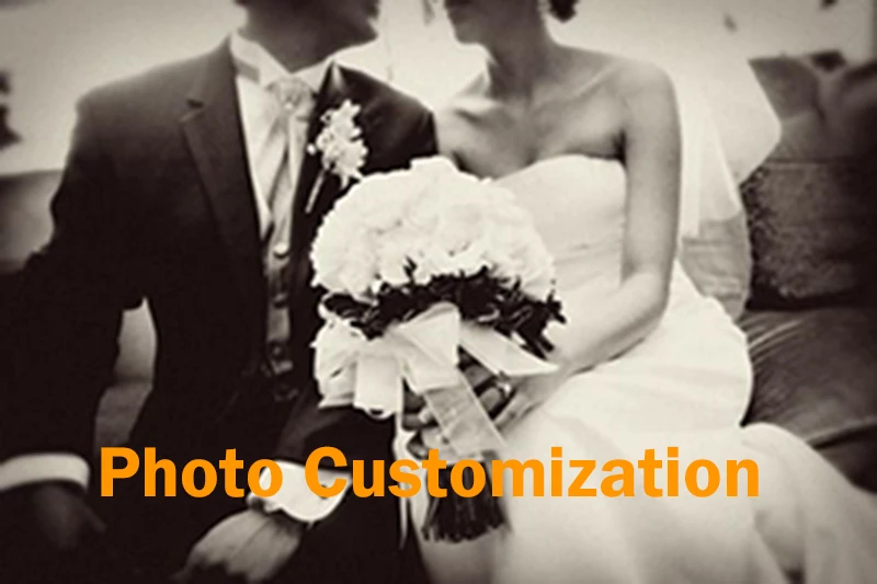 

YIKELA Photo DIY Custom Diamond Painting Wedding Photo Stitch Full Round Picture of Rhinestone Diamond Mosaic Embroidery Sale