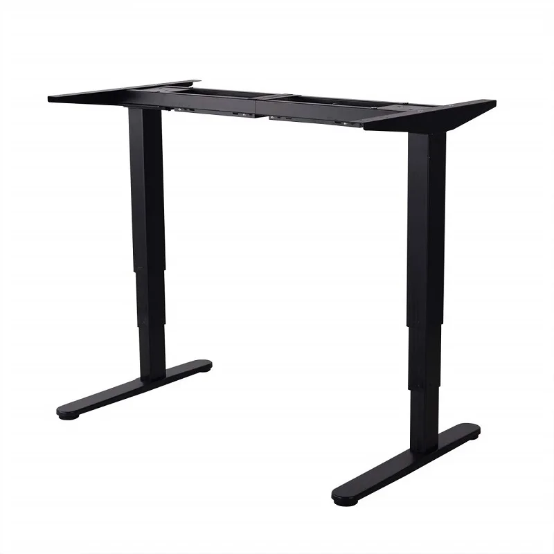 Height Adjustable Electric Standing Desk Frame Three Stage Heavy