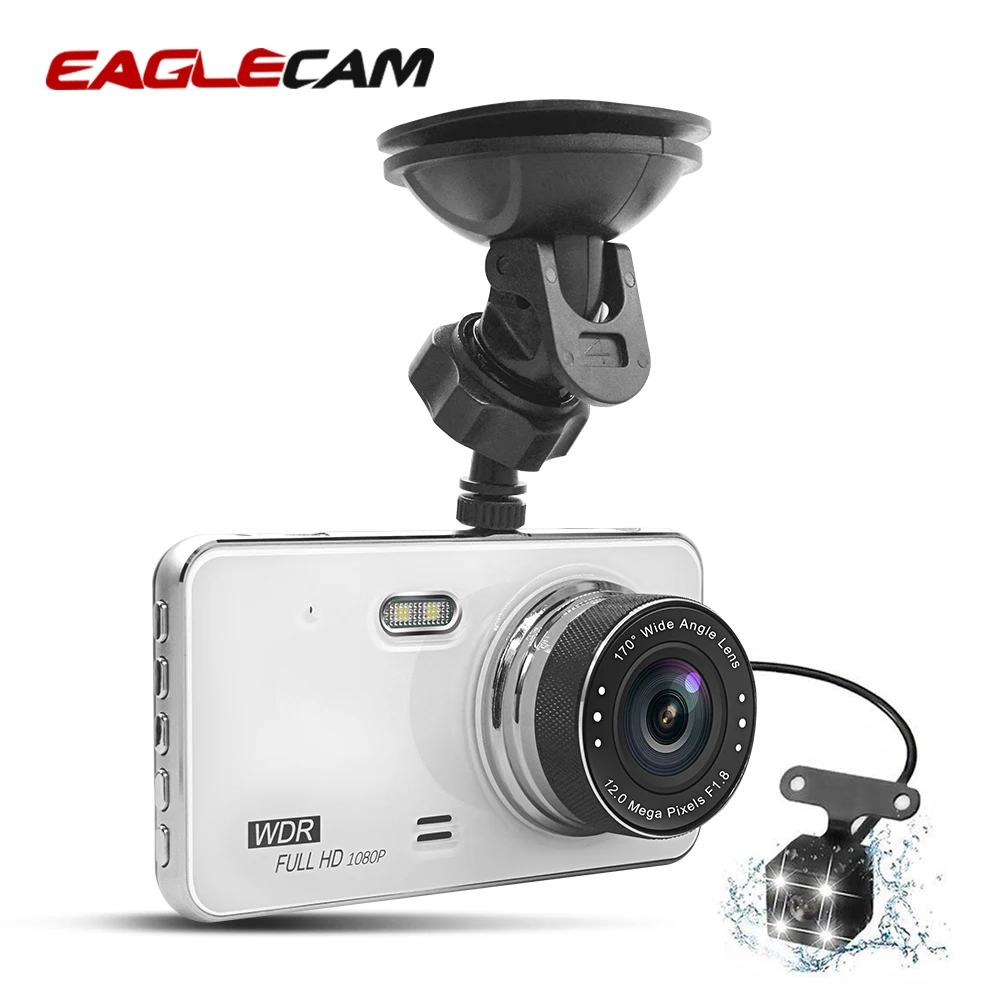 

Dash Cam Car Vehicle DVR Dual Lens Camera HD 1080P 170 Degree Dashcam for Cars Night Vision G-Sensor Video Recorder Registrars