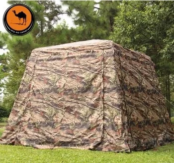

Ultralarge 5-8 Person Half Automatic Double Layer Waterproof Windproof Beach Awning Picnic Pergola Tarp Camouflage Camping Tent
