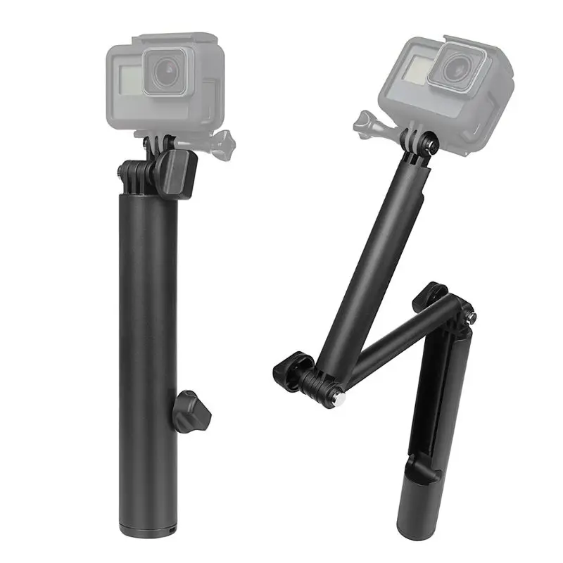 Водонепроницаемый 3-полосный монопод для Gopro Hero 7 6 5 Session SJ4000 Xiaomi Yi 4K Camera Go Pro