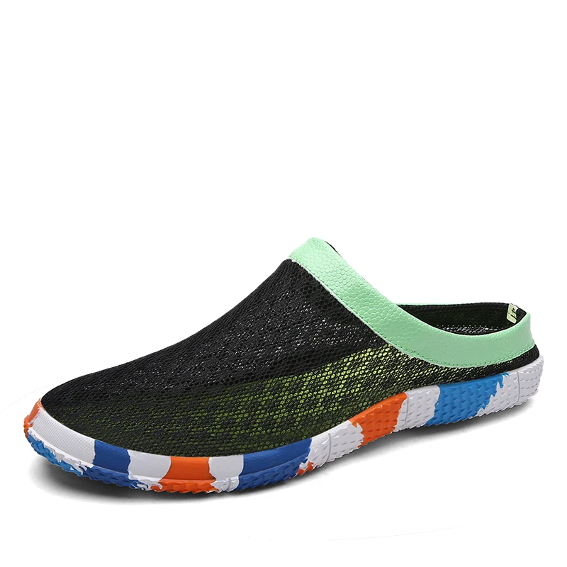 

Spring/Summer Breathable Walking Shoes Meshe Breathable Sport Sneakers Men Slip On Athletic Footwear