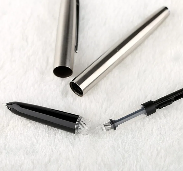 Ручка перьевая Jinhao из чистого серебра 911 пробы 0 38 мм|fountain pen|ink pensteel fountain pen |