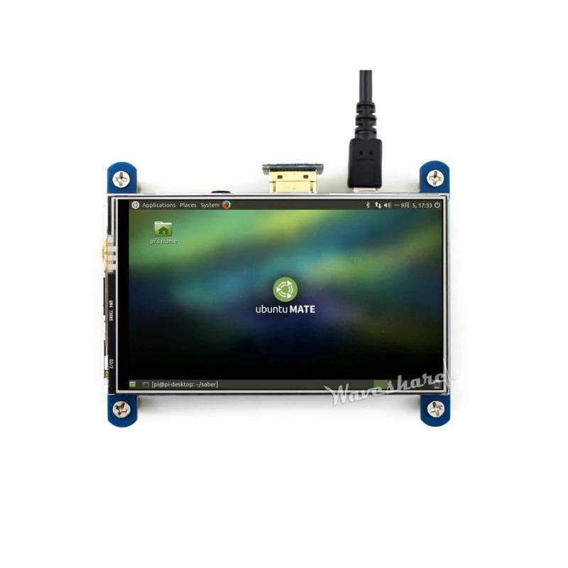 

Raspberry Pi 4inch Resistive LCD Display with Touch Control HDMI Interface IPS Screen Resolution for RPI 3 Model B B+ RPI 2