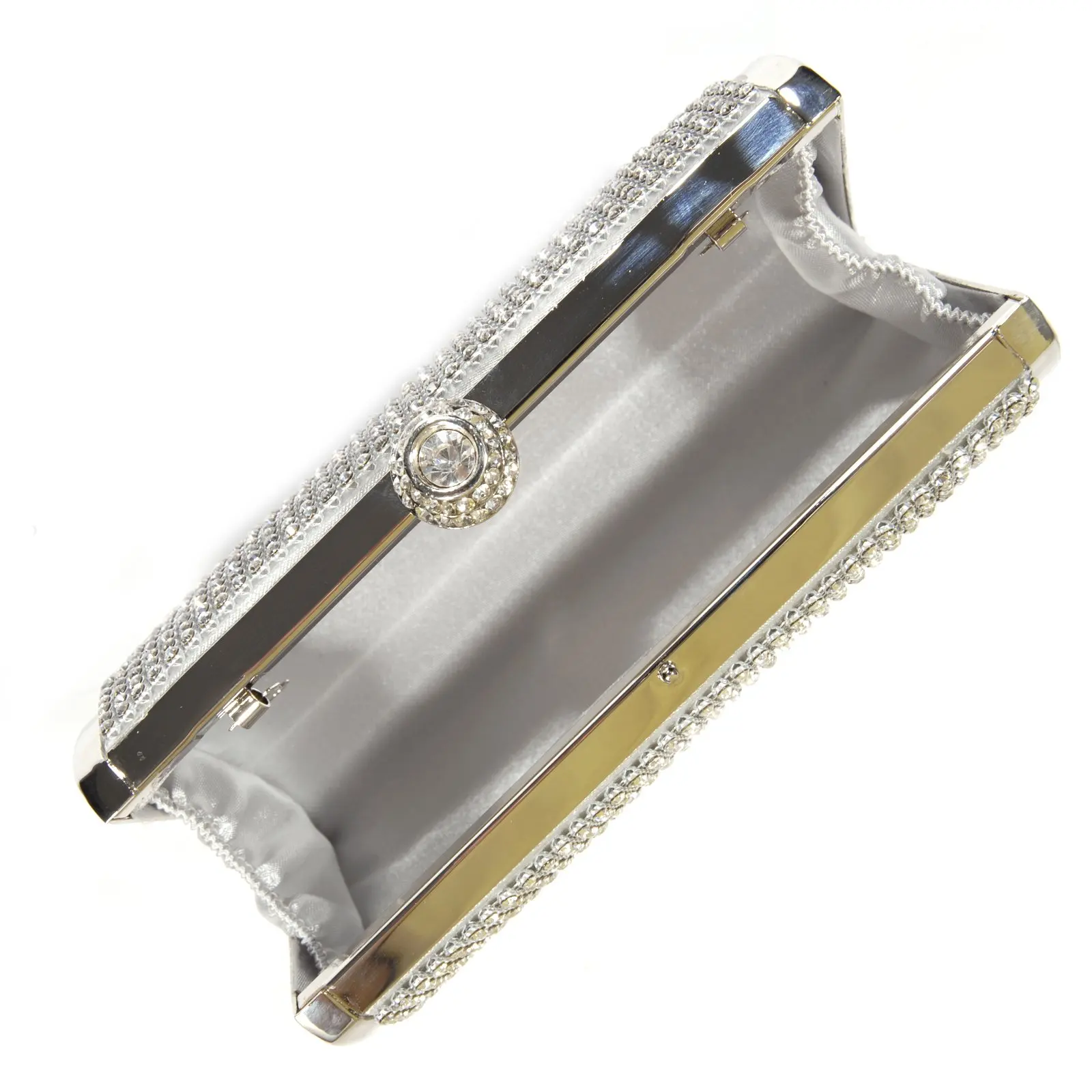 TEXU Diamond Cluthes Long hand Bag Ladies Rhinestone Evening Bag Shoulder Chain Bag Party Banquet Evening Clutch Bags
