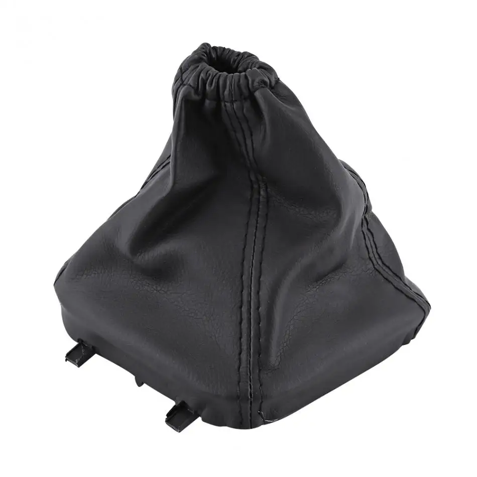 Car Gear Shift Stick Gaiter Boot PU Leather Dust Cover