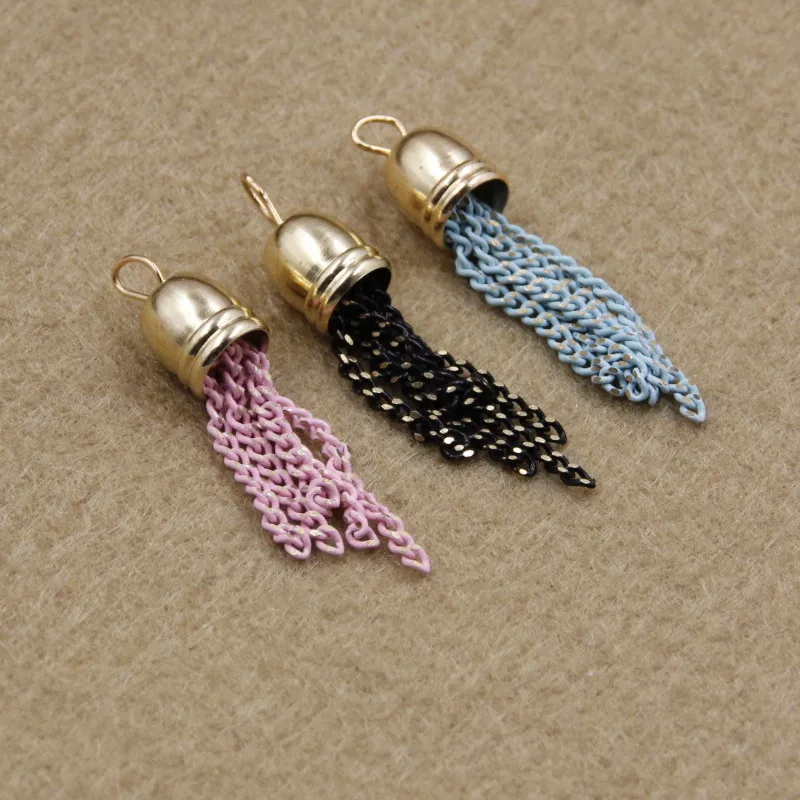 6pcs Wholesale Tassel Charms Diy Jewelry Findings Accessories More