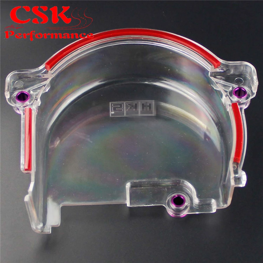 Single Jelas Cam Timing Belt Cover untuk Mitsubishi Lancer 4G13 4G15