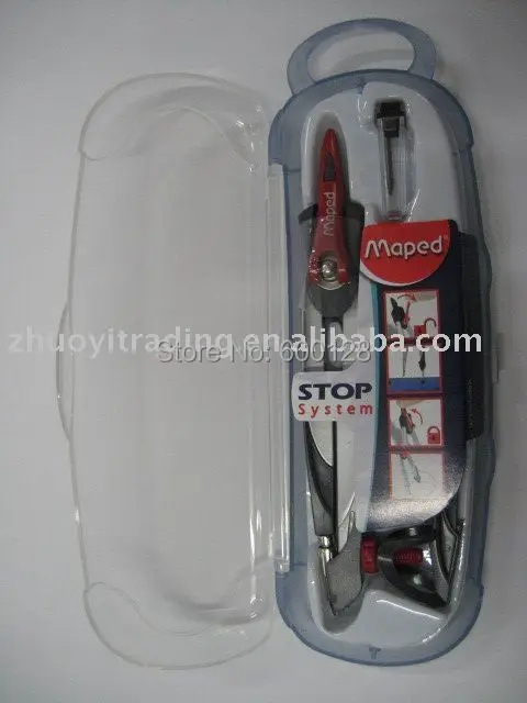 Maped 196100 компас из трех частей Противоударная защитная коробка оптом и в
