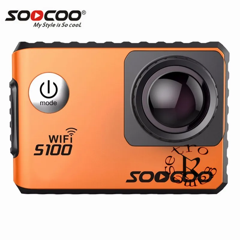 SOOCOO на S100 действие Камера 4k WiFi Встроенный гироскоп gps расширение Go Водонепроницаемый Pro мини Камера s Дайвинг открытый мини Sports DV