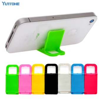 

Hot sales Universal mobile phone holder Mini Desk Station Plastic Stand Holder For iPod iPhone 500pcs/lot