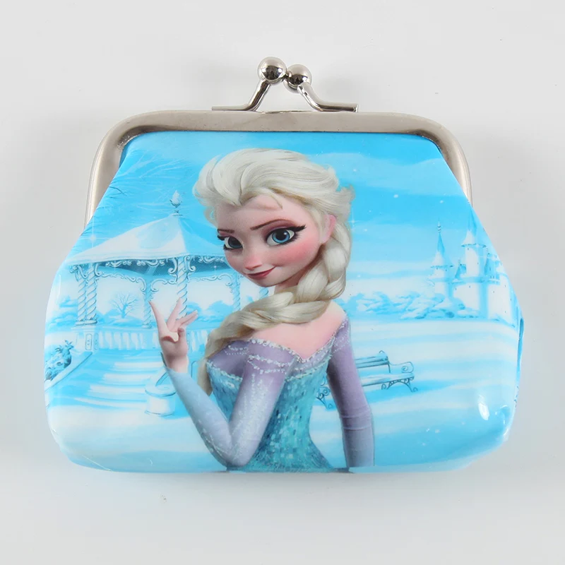 1 шт. мини-Кошельки для монет disney Frozen, кошелек для детей, Детский кошелек, подарки на день рождения, подарки для девочек, индивидуальный подарок