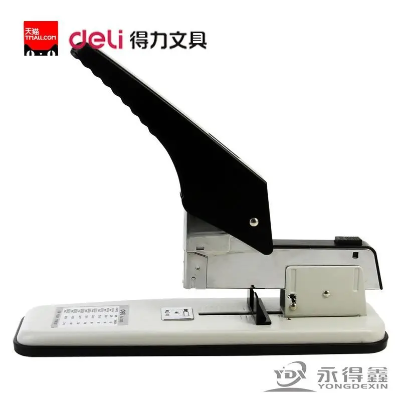 

Stapler 0399 Stapler large heavy thickened bookable 210page staple